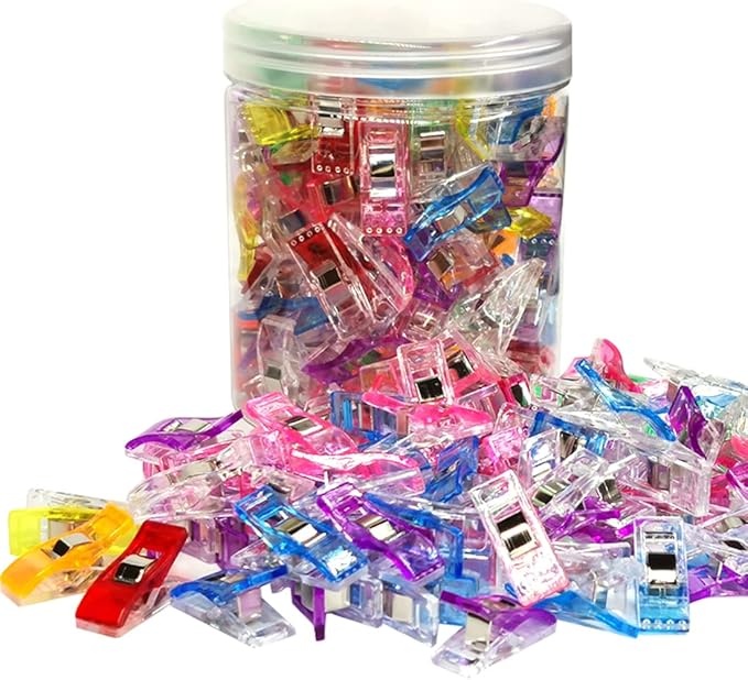 Plastic Sewing Clips, Premium Quilting Clips by otylzto