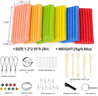 CiaraQ 50-Color Polymer Clay Oven Bake Modeling Kit | 5 sculpting tools - Image 5