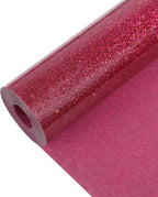 Rose Red Glitter Heat Transfer Vinyl 12" x 15 ft HTV by MerryMade