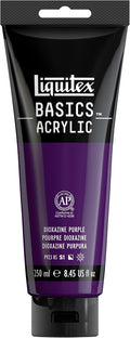 Liquitex BASICS Acrylic Paint, 250ml Tube, Dioxazine Purple by Liquitex