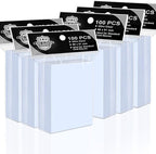600 Counts Standard Clear Card Sleeves, 66x91mm Premium PP Plastic Protectors by VKshop