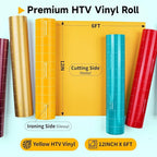 TECKWRAP Heat Transfer Vinyl for T-Shirts, 50+ Washes, REACH Certified & Dryer - Image 2