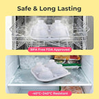 SpaceTime Large Ice Cube Tray, Silicone Ice Cube Trays - Image 5