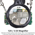 3.5X12X Helping Hands Soldering Station - Image 6