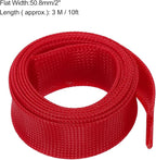 uxcell Expandable Sleeving, 2-inch 10ft Cable Sleeve - Image 3