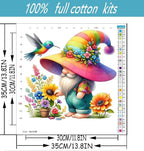 Gnome Stamped Cross Stitch Kits - Image 2