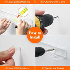 Lifewit Narrow Floating Shelves - Image 8