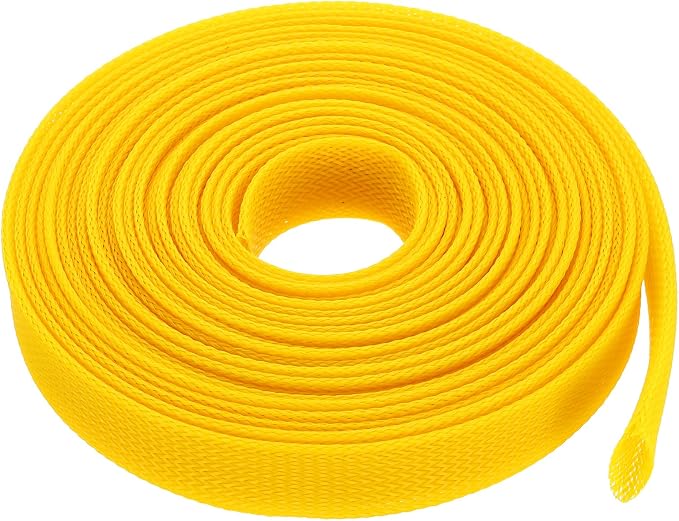 uxcell Expandable Sleeving, 1 3/16-inch 25ft Cable Sleeve by uxcell