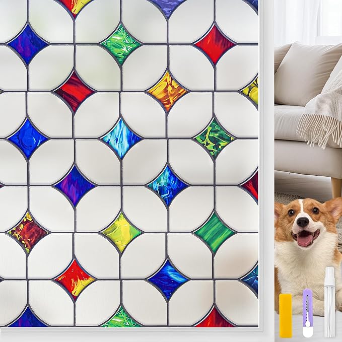 Stained Glass Window Film by QHYsunshine