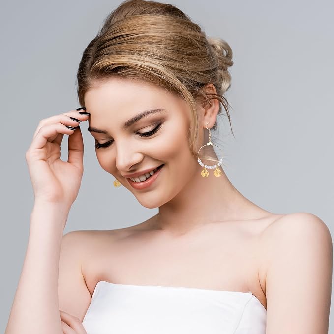 Pndeyo 700pcs Hypoallergenic Earring Making Accessories, Teardrop Round Hoop - Image 5