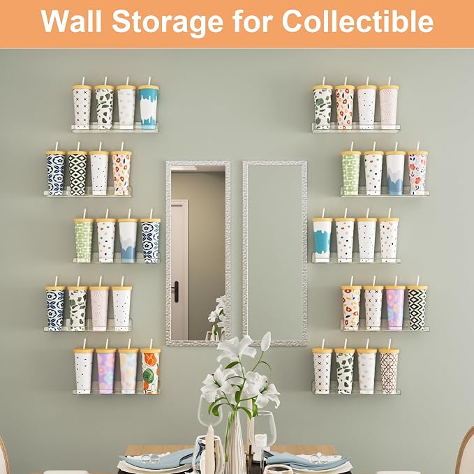 upsimples 10 Pcs 15" Acrylic Shelves - Image 5