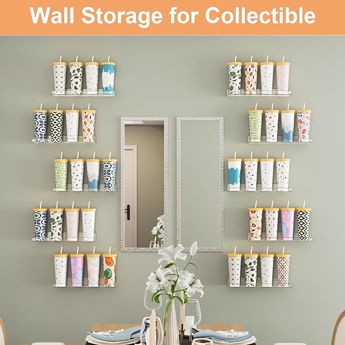 upsimples 14 Pcs 15" Acrylic Shelves - Image 7