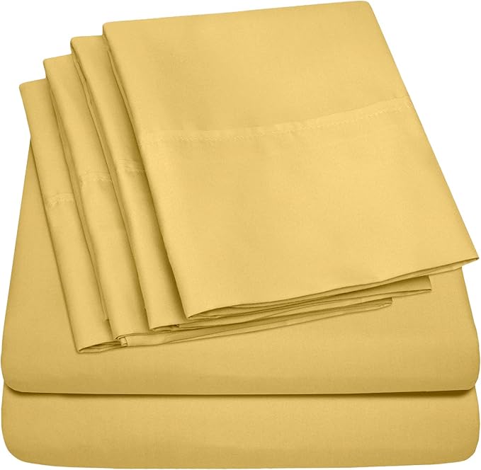 Cal King Size Bed Sheets by SweetHomeCollection