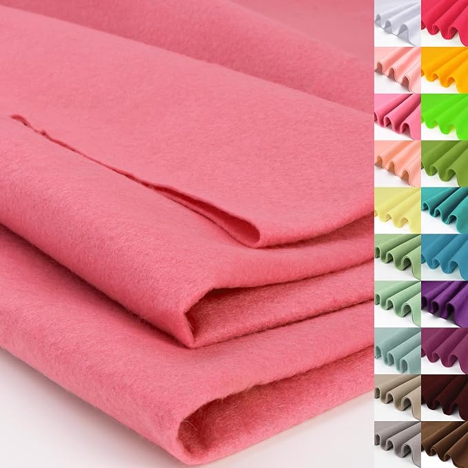 XSEINO Soft Felt Fabric, Large Single Piece, 36x72 Inch, 1.4mm Thick Bright by XSEINOiscreating%EF%BC%81