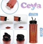 Ceya 3.8oz/ 110g Holographic Ultra Fine Glitter Powder Laser Bronze Glitter - Image 4