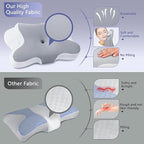 A-Pce Cervical Pillow for Neck and Shoulder, Contour Memory Foam Pillow - Image 5