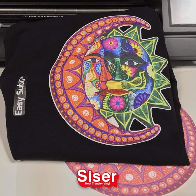 Siser EasySubli Sublimation Heat Transfer Vinyl 8.4" x 11" - Image 3