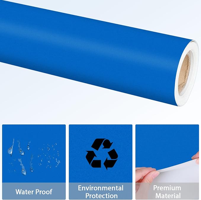 Qyeahkj 17.7in x 20ft Bulletin Board Paper Roll Bulletin Board Background Paper - Image 4