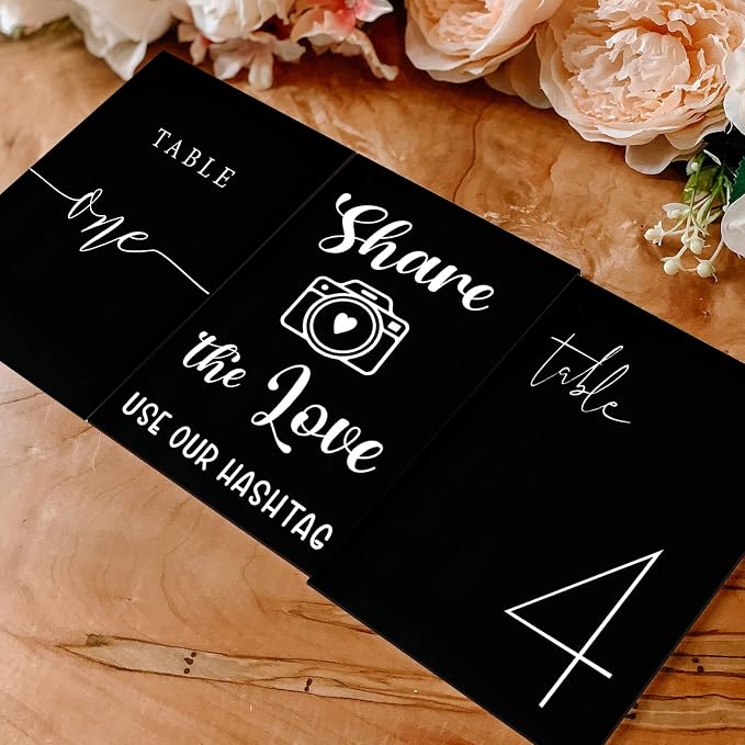 10 Pack Black Acrylic Sign Blanks - Image 5