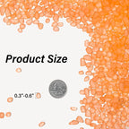 QEQEKAKA Sea Glass Stones for Crafts About 2.75LB Glass Pebbles Gemstones Bulk - Image 5
