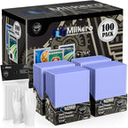 200 Card Sleeves Hard Plastic, Premium Trading Card Holder by Mlikero