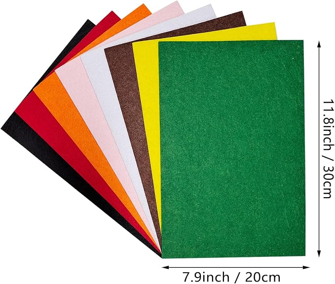 Jtnohx Stiff Felt, 2mm Thick Felt Sheets - Image 4