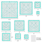 10 Quilting Rulers | Square Rulers, Quilting Squares, Square Quilting Rulers - Image 4