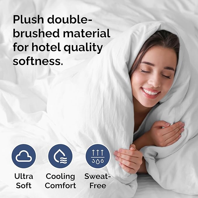 Duvet Cover Queen Size Set - Image 3