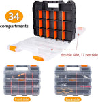 HobbyPark RC Hardware Organizer Box Adjustable Compartments Removable Dividers - Image 4