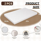 High Density XPS Large Foam Board, 2 Pack, 47x23.5x2in | Polystyrene Craft Foam - Image 3
