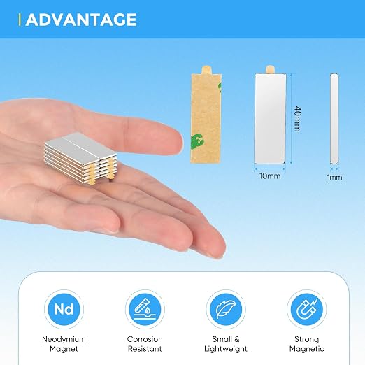 UTOMAG 12 Pcs Rectangular Neodymium Magnets - Image 2