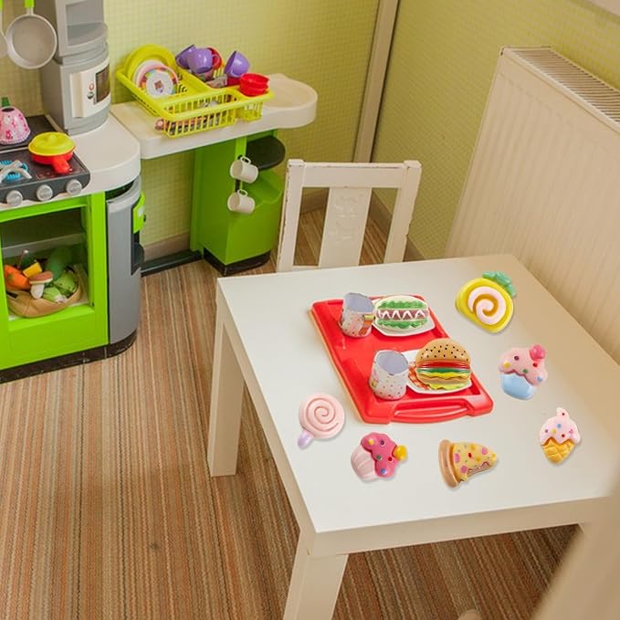 100 Pieces Tiny Food for Dollhouse Miniatures Resin Things for Crafts Mini Food - Image 5