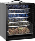 Miniature Storage Case for Collectibles Miniatures, Wooden Display Cases by WELIDAY