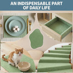 Sage Green Felt Fabric Sheet 36" X 36", 1.4mm Thick Large Soft Durable Flexible - Image 7