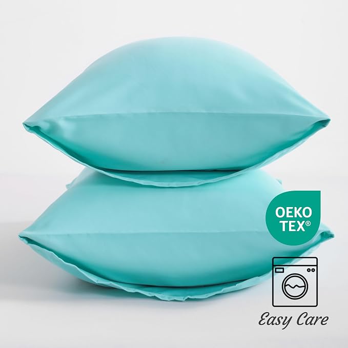 NTBAY King Pillow Cases Set of 2, 2 Pack Brushed Microfiber 20x36 Pillow Cases - Image 3