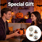 Halloween Embroidery Kit, Pumpkin Cross Stitch Kits, 4 Set Craft Kits - Image 6