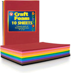 Hygloss Craft Foam Sheets by HyglossProductsInc