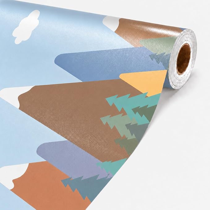 Moving Mountains Bulletin Board Roll Non-Woven Fabric Poster 16in X 20ft | Back by ClassyWhimsy