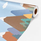 Moving Mountains Bulletin Board Roll Non-Woven Fabric Poster 16in X 20ft | Back by ClassyWhimsy