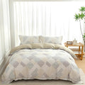 OAITE Duvet Cover Set King Size Floral Pattern Ultra Soft 100% Cotton Duvet by OAITE