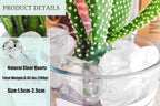 DUQGUHO Clear Quartz Healing Crystals Stones Set Natural Bulk Crystals Tumbled - Image 3