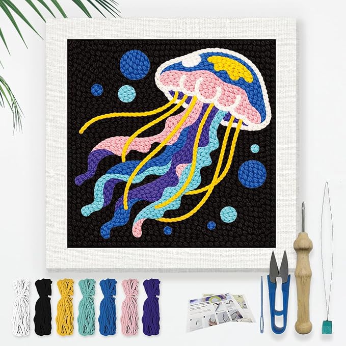 DOODLREAM Color Jellyfish Needle Kit by Doodlream