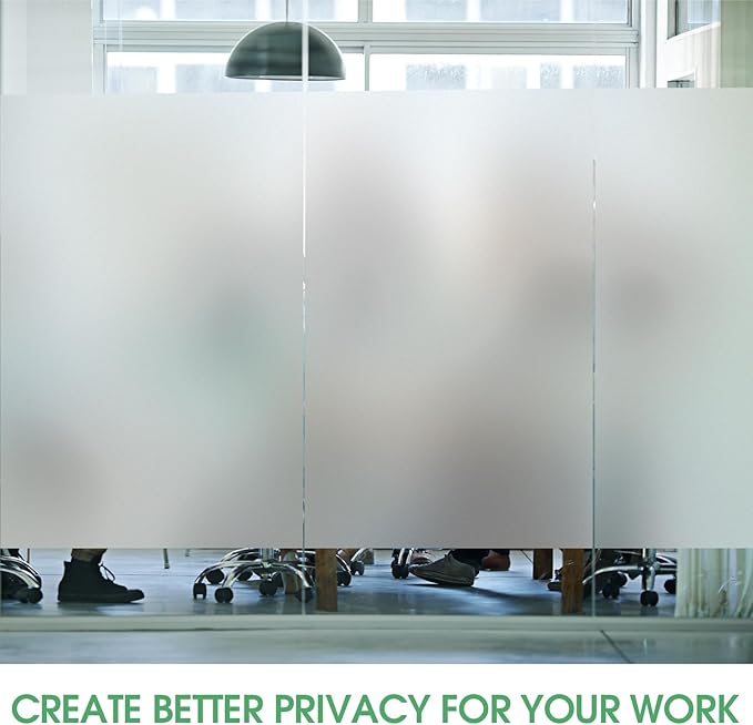STATINT Frosted Window Privacy Film Sun Blocking Anti UV Window Clings Bathroom - Image 6