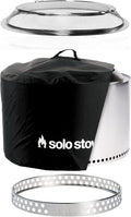 Solo Stove Yukon Big Yard Bundle 2.0 | Incl. Yukon Smokeless Fire Pit by Unknown