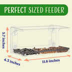 Long Style Bird Feeder with Hole - Image 3