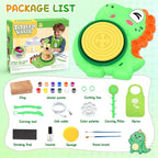 Pottery Wheel for Kids, Complete Pottery Painting Craft Kit, Arts and Crafts - Image 2