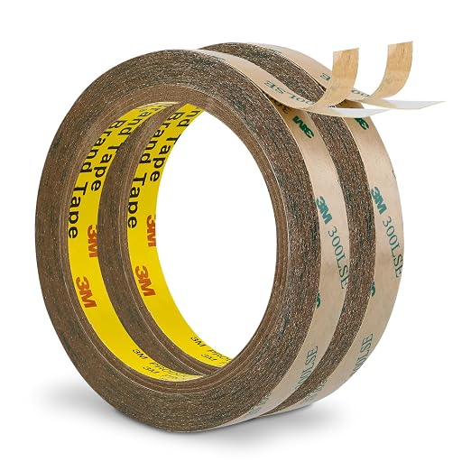 3M 300LSE Double Sided Tape 0.5" x 36Ft, Laptop & Phone Repairs, Leather Work by 3MFullRangeProducts