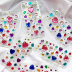 Elwish 365pcs Round Jewels Stickers Gem Stickers Rhinestone - Image 5