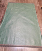 Green Soft Faux Vegan Leather Fabric Sheet PU Peta Approved Vegan | 1 Yard Cut - Image 5