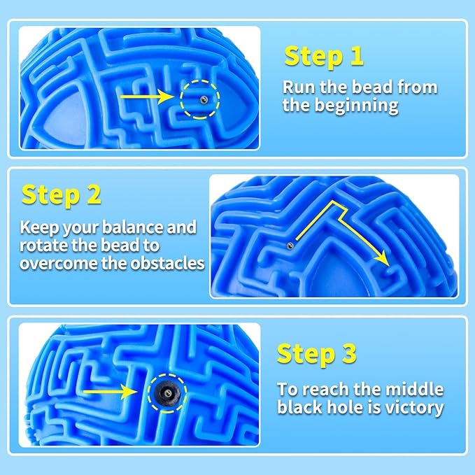 YongnKids Amaze 3D Memory Sequential Maze Ball Puzzle Toy Gifts - Image 4
